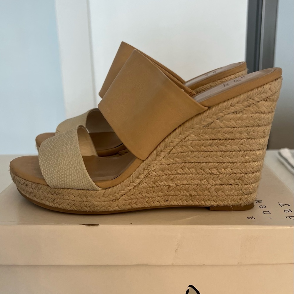 A New Day Adelina Espadrille Wedges